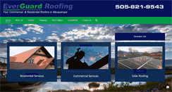 Desktop Screenshot of everguardroofing.com